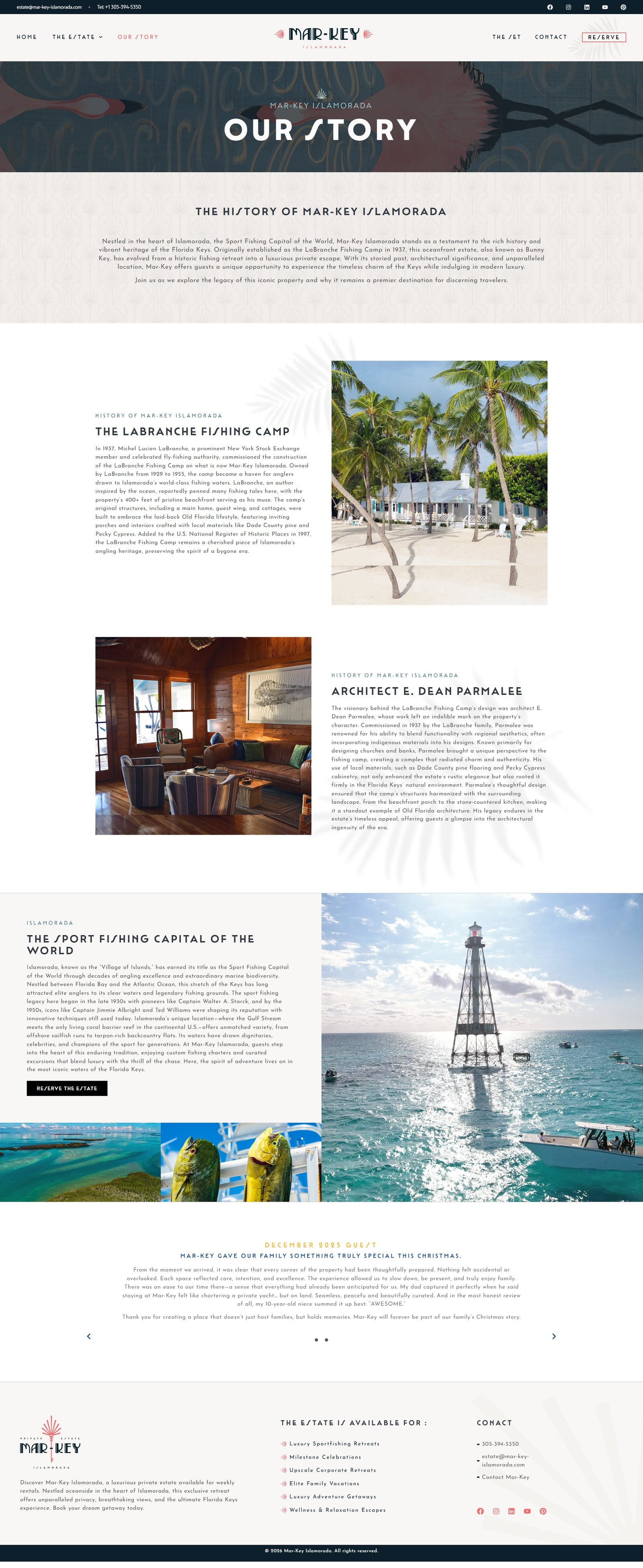 Our Story Page