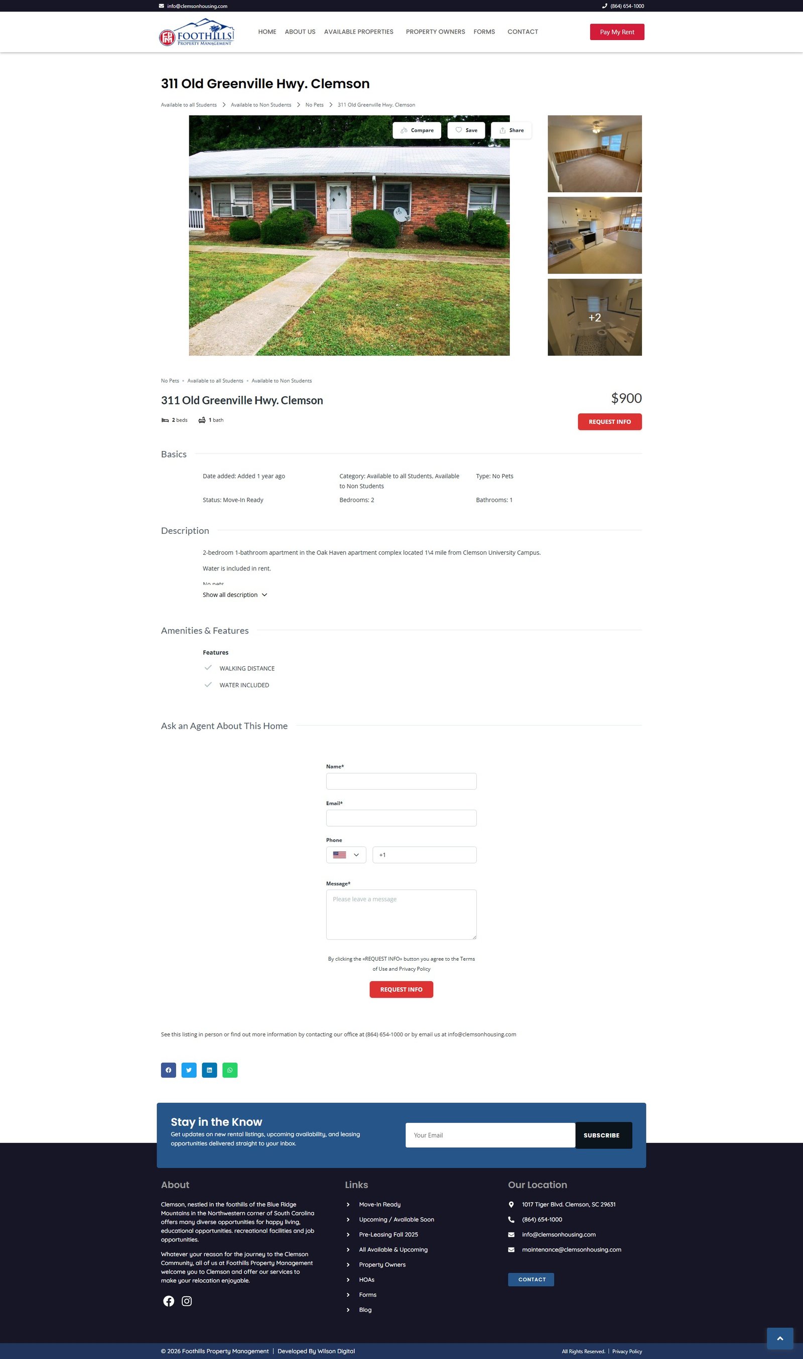 Single Property Page