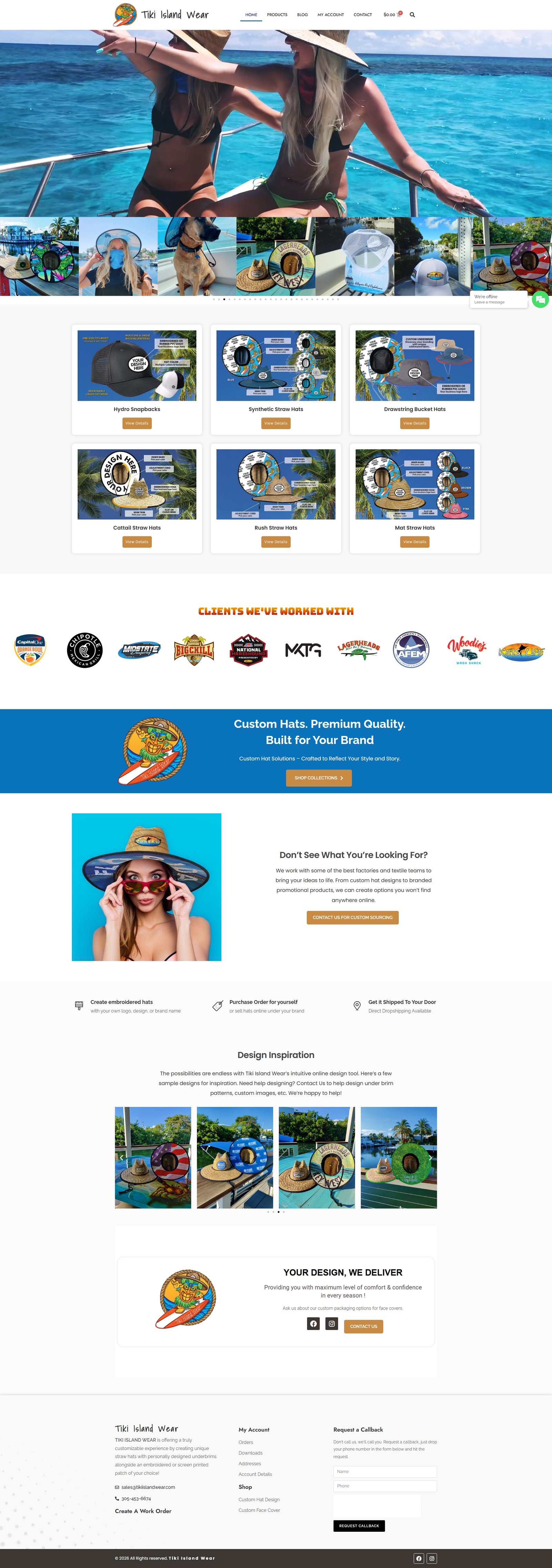 Tiki Island Wear's Homepage