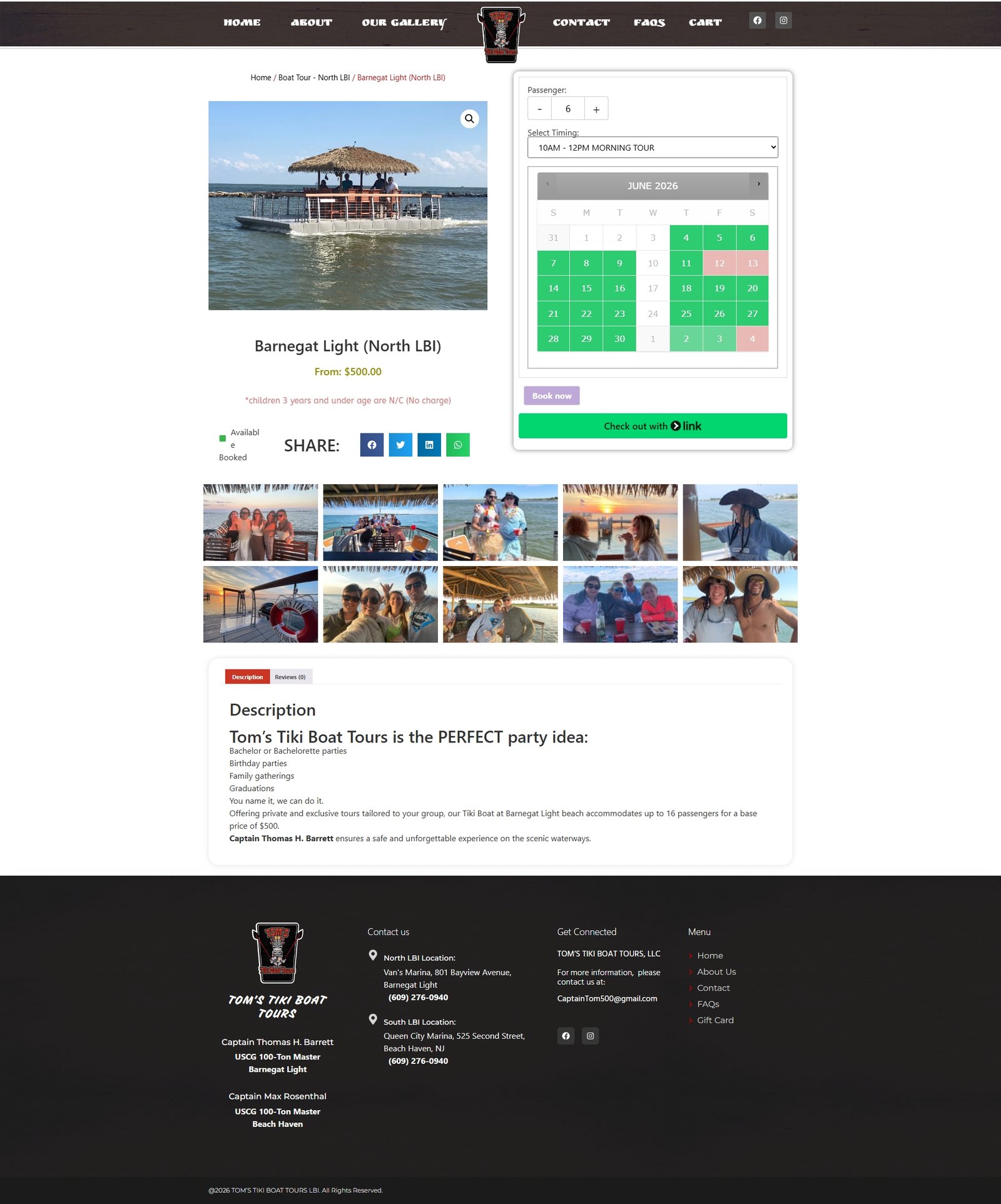 Single Product Page